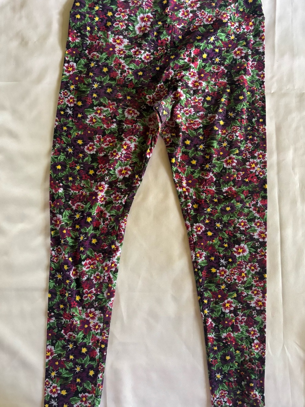 LuLaRoe Multicolor Floral Leggings TC